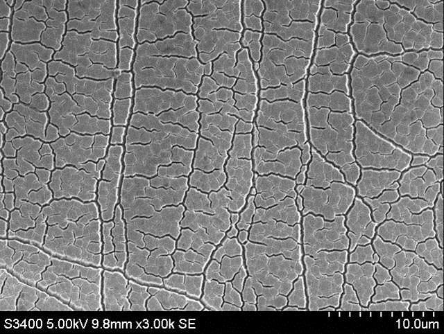 写真：黒色無電解ニッケルめっき